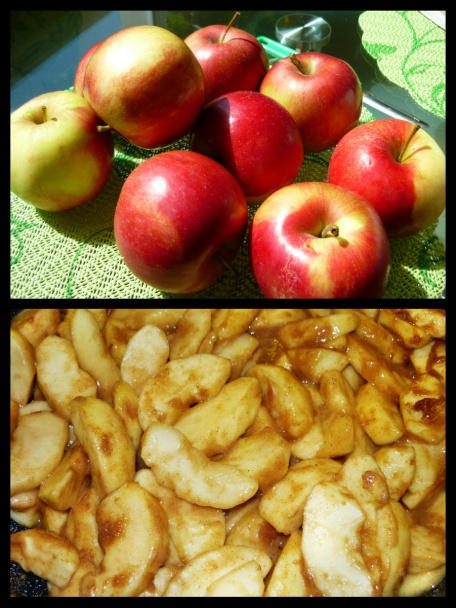 Tvarohový s jablkom na lístkovom ceste (fotorecept) - obrázok 1