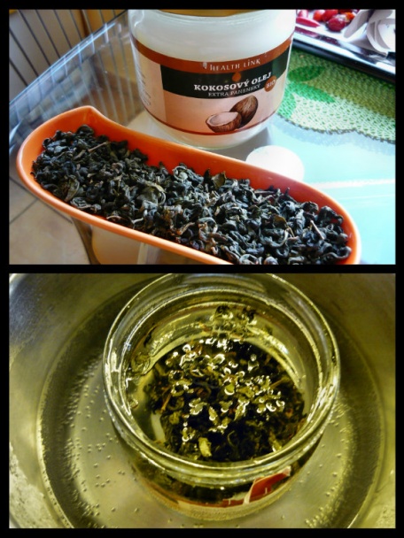 Kokosový olej so zeleným čajom (fotorecept) - obrázok 1