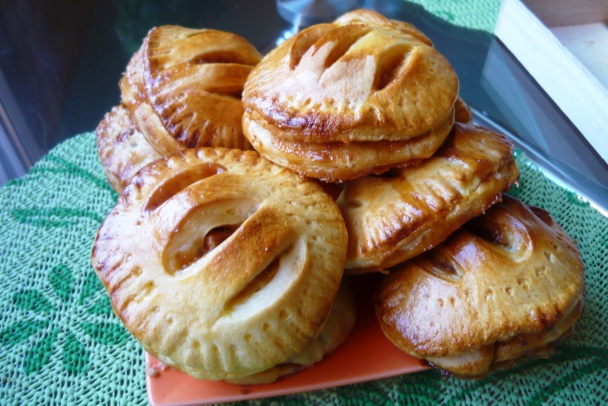 Jablkové koláčiky s karamelom (fotorecept) - obrázok 6