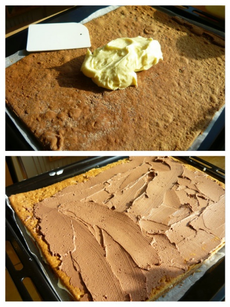 Medové rezy plnené stečeným jogurtom (fotorecept) - obrázok 7