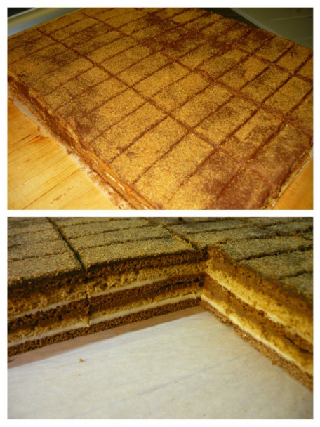 Medové rezy plnené stečeným jogurtom (fotorecept) - obrázok 9