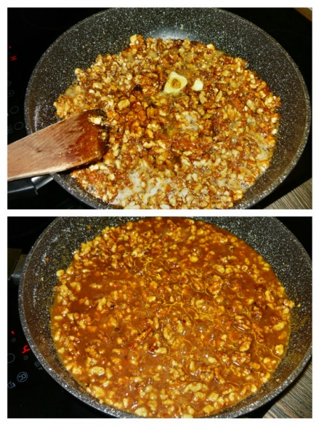 Orechovo-karamelový koláč (fotorecept) - obrázok 2