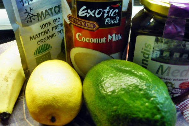 Avokádový krém s čajom Matcha (fotorecept) - obrázok 1