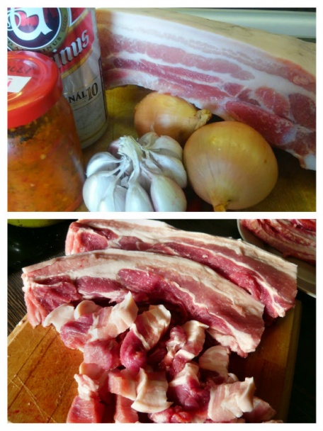 Pikantná bôčiková nátierka s pivom (fotorecept) - obrázok 1