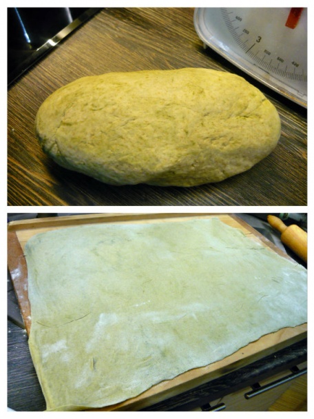 Domáce zelené cestoviny s avokádovou pastou (fotorecept) - obrázok 2