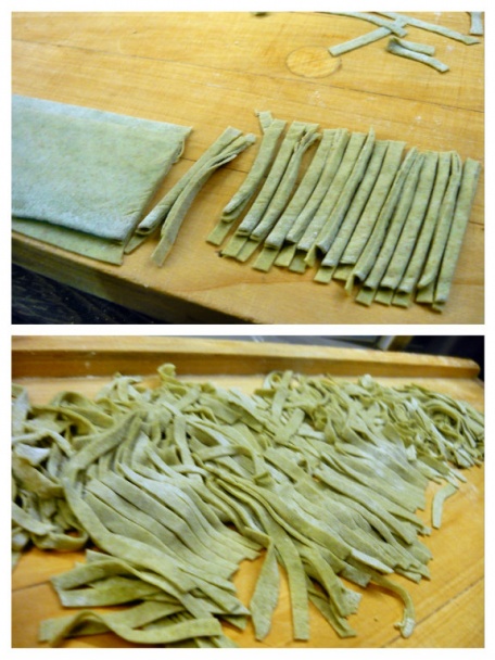 Domáce zelené cestoviny s avokádovou pastou (fotorecept) - obrázok 3