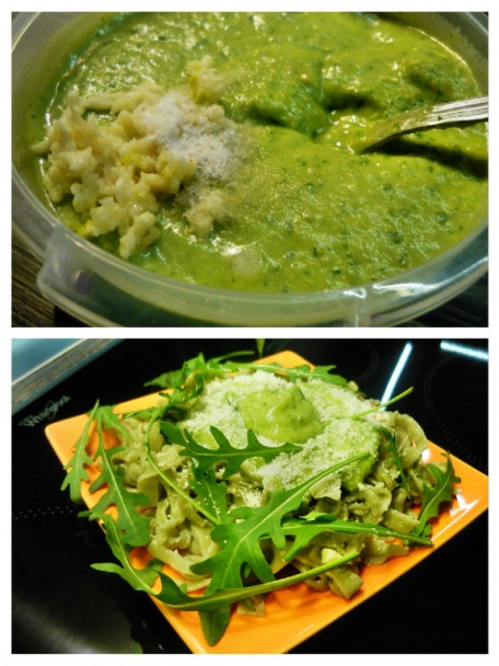 Domáce zelené cestoviny s avokádovou pastou (fotorecept) - obrázok 5