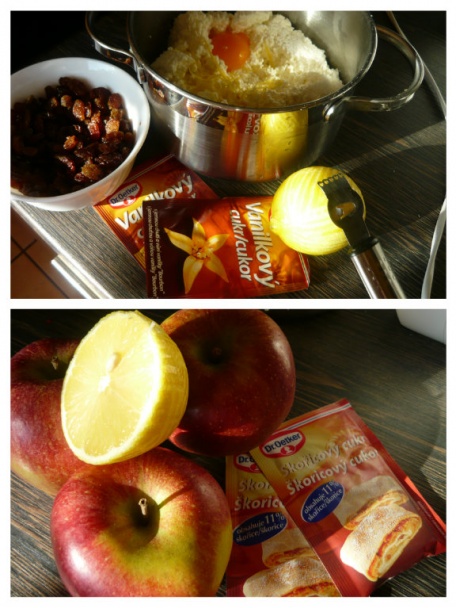 Pšenový nákyp s tvarohom a jablkami (fotorecept) - obrázok 4