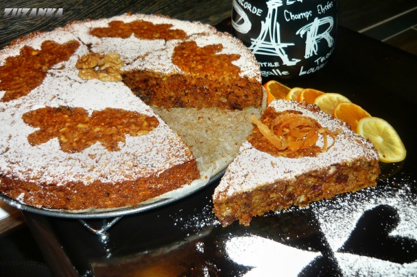 Šťavnatý koláč s jablkami a mrkvou (fotorecept) - obrázok 4
