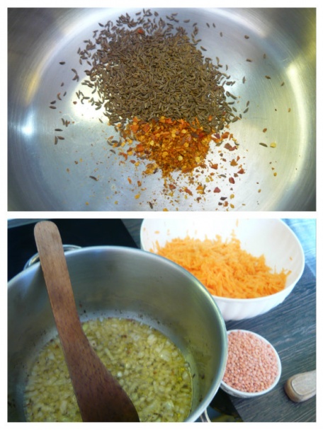 Pikantná mrkvová polievka s červenou šošovicou (fotorecept) - obrázok 2