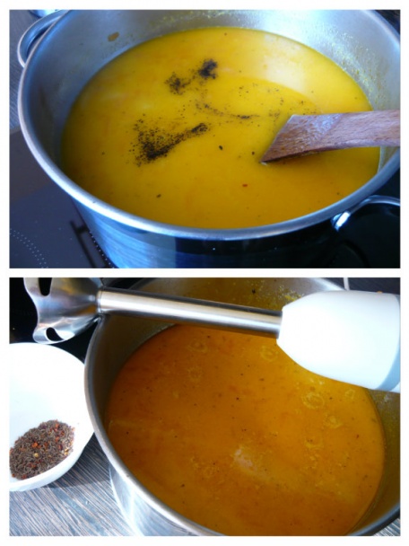 Pikantná mrkvová polievka s červenou šošovicou (fotorecept) - obrázok 3