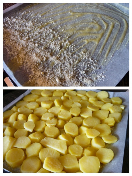 Pečené zemiaky s parmezánom (fotorecept) - obrázok 2