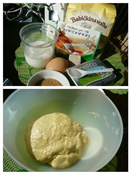 Snehový veniec s pistáciami, čokoládou, brusnicami a karamelom (fotorecept) - obrázok 1