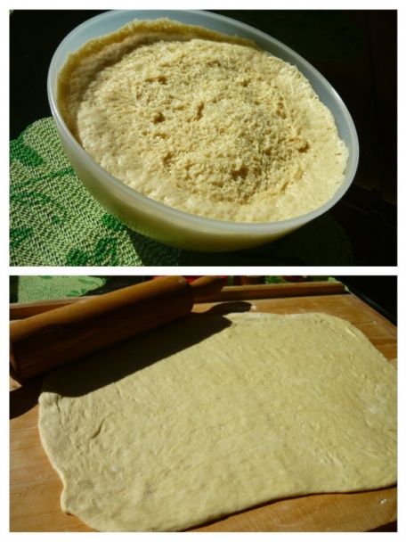 Snehový veniec s pistáciami, čokoládou, brusnicami a karamelom (fotorecept) - obrázok 2