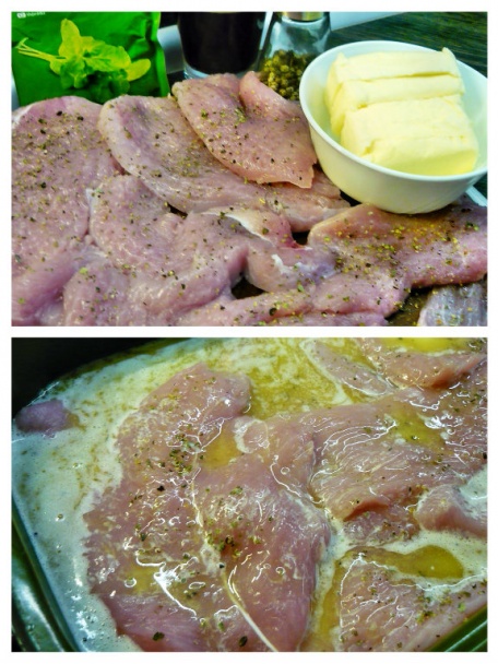 Morčacie prsia v masle vykúpané (fotorecept) - obrázok 1