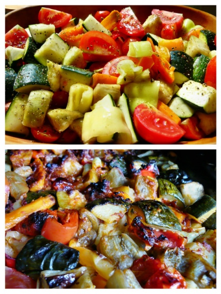 Zelenina pečená na paradajkovom pretlaku (fotorecept) - obrázok 3