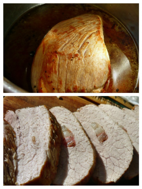 Bravčové stehno v chrenovej omáčke (fotorecept) - obrázok 2