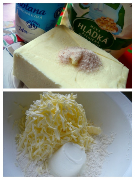 Nekysnuté orechové rožky rumovým maslom pohladkané (fotorecept) - obrázok 1