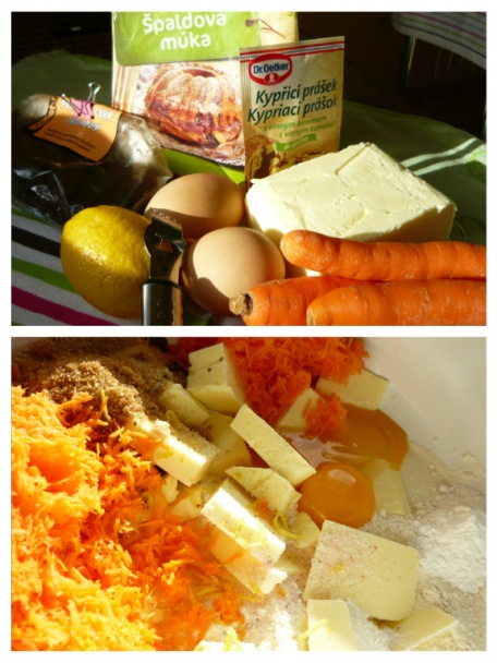 Mrkvový koláč plnený ricottou (fotorecept) - obrázok 1