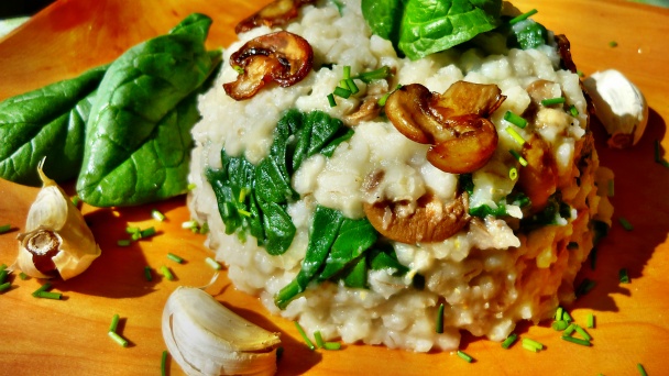 Jačmenné krúpy so zelerovým pyré a šampiňónmi (fotorecept) - obrázok 4