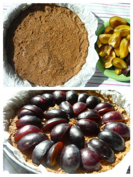 Slivkový koláč s mandľami (fotorecept) - obrázok 2