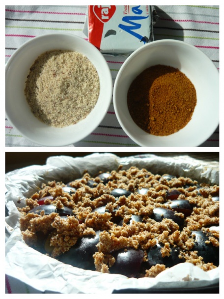 Slivkový koláč s mandľami (fotorecept) - obrázok 3