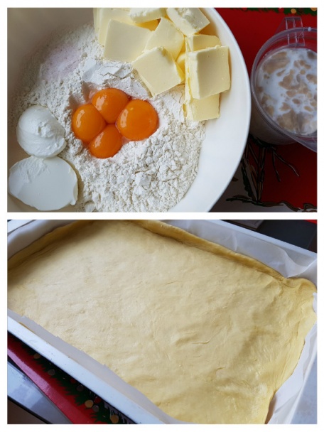 Tvarohový koláč v chlade kysnutý (fotorecept) - obrázok 2