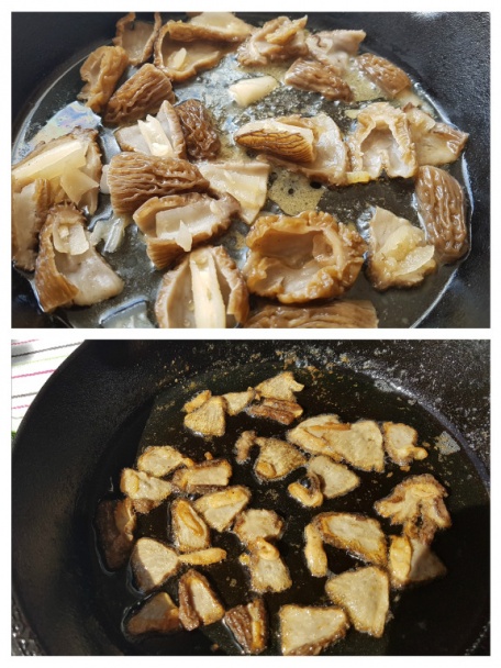 Capunti so smrčkom a medvedím cesnakom (fotorecept) - obrázok 2