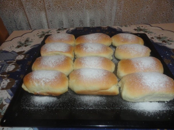 Buchty plnené strúhanými jablkami (fotorecept) - obrázok 5