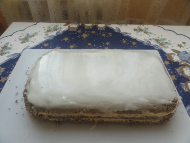 Makový koláč s vanilkovým krémom (fotorecept) - obrázok 6