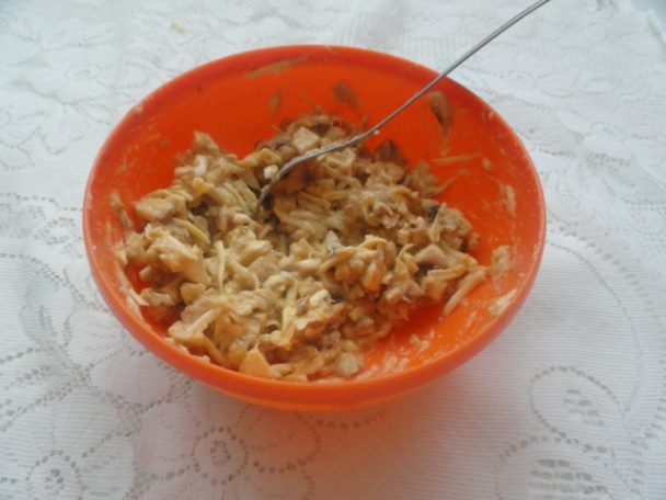 Plnené šampiňóny smažené - obrázok 3