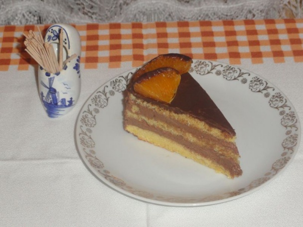 Čokoládovo-pomarančová torta (fotorecept) - obrázok 7