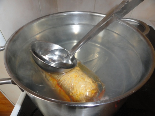 Plnené kuracie prsia s klobásou a vajcom - obrázok 9