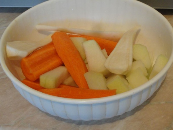 Fazuľová polievka s údeným mäsom (fotorecept) - obrázok 2