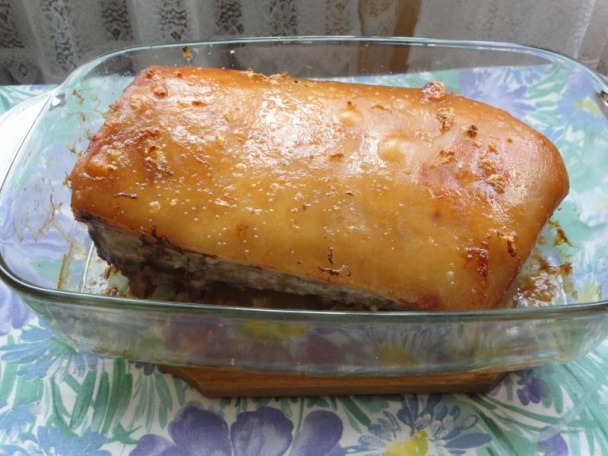 Pečený bôčik trochu inak (fotorecept) - obrázok 11