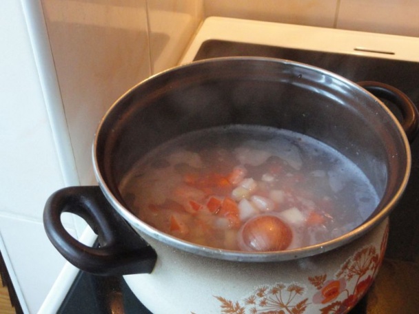 Fazuľová polievka s mrveničkou (fotorecept) - obrázok 4