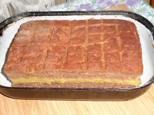 Kysnutý koláč s jablkovou plnkou (fotorecept) - obrázok 15