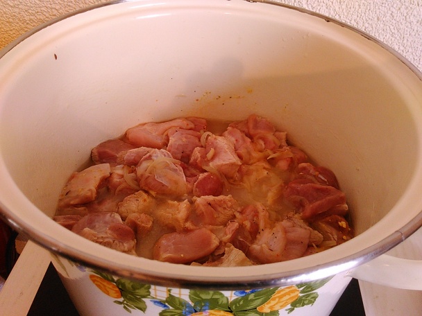 Dusené bravčové na cesnaku (fotorecept) - obrázok 3