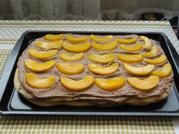 Broskyňové rezy s čoko krémom (fotorecept) - obrázok 19