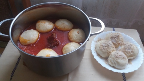 Kapustnica s parenými buchtami (fotorecept) - obrázok 10