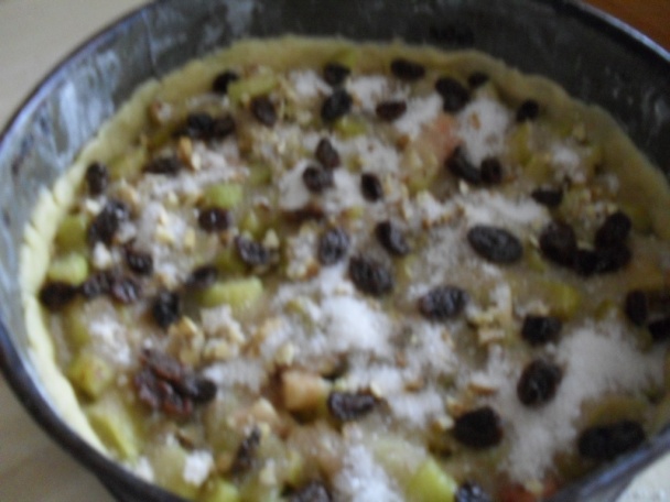 Rebarborový koláč (fotorecept) - obrázok 3