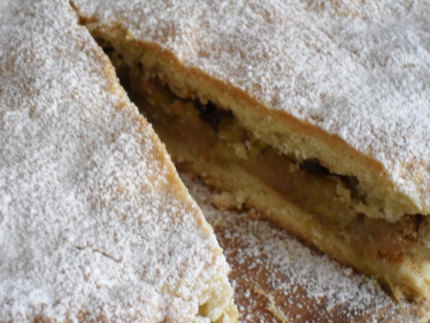 Rebarborový koláč (fotorecept) - obrázok 5