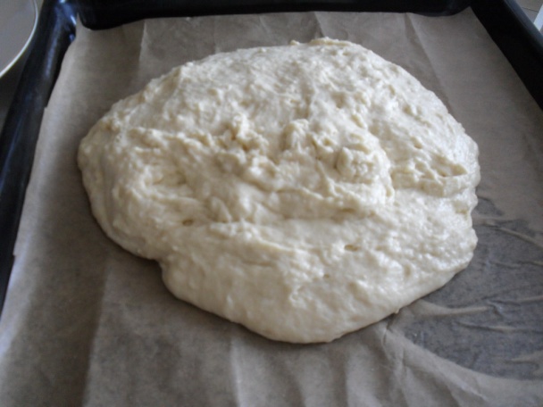 Kysnutý slivkový koláč s rebarborou (fotorecept) - obrázok 4