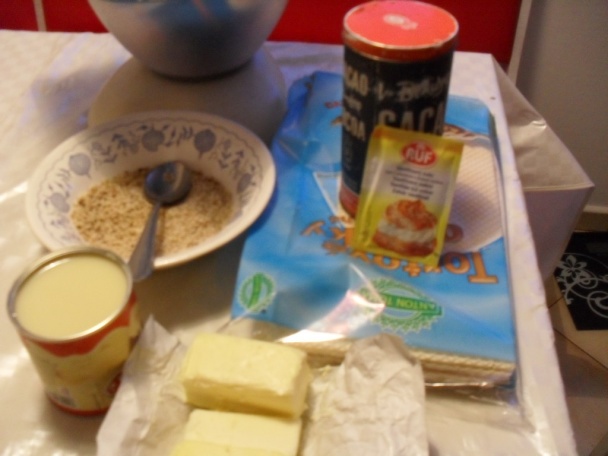 Plnené grilážové oplátky - obrázok 1