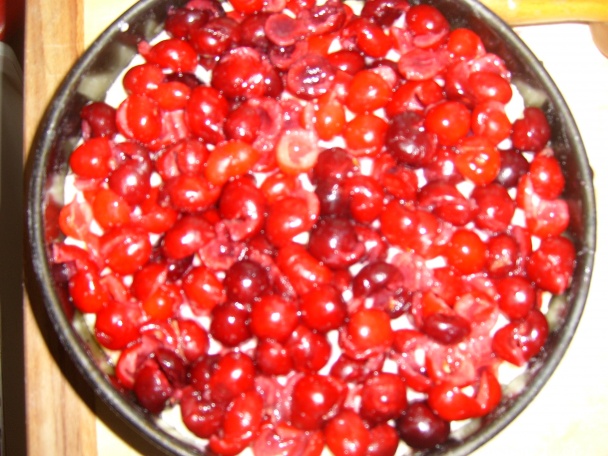 Pudingový mrežovník s čerešňami (fotorecept) - obrázok 3