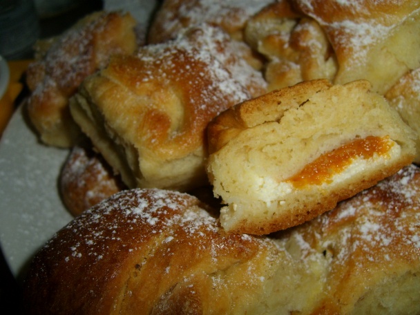 Kysnuté šatôčky s tvarohom a marhuľami (fotorecept) - obrázok 6