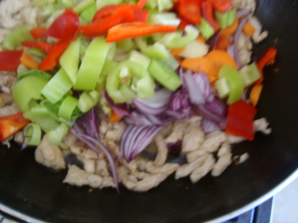 Pikantné morčacie (kuracie) soté (fotorecept) - obrázok 4