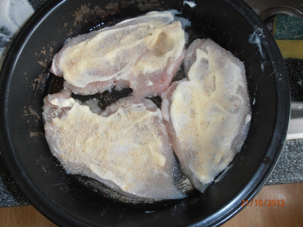 Kuracie prsia s majonézou - obrázok 1