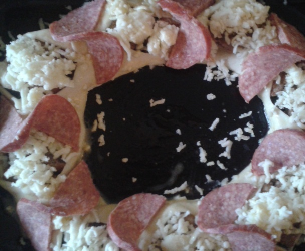 Pizza v kruhu (fotorecept) - obrázok 7