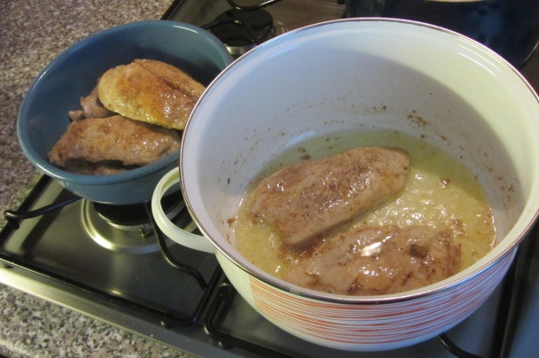 Kuracie prsia na červenom víne - obrázok 2